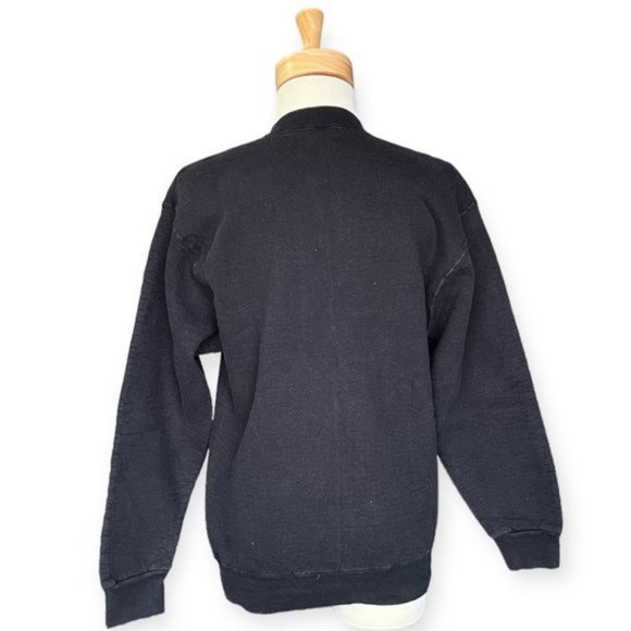 Vintage Ethnic warrior and Fox Unisex Crewneck Sweatshirt, Size Medium - Picture 2 of 6